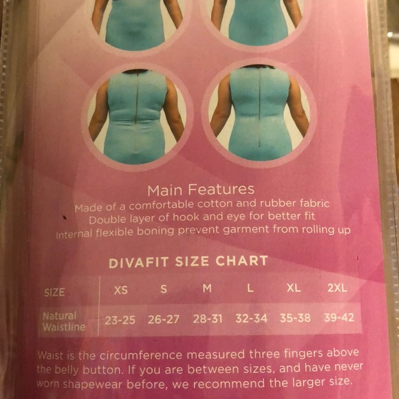 DivaFit Latex Vest Waist Trainer - Picture 6 of 6
